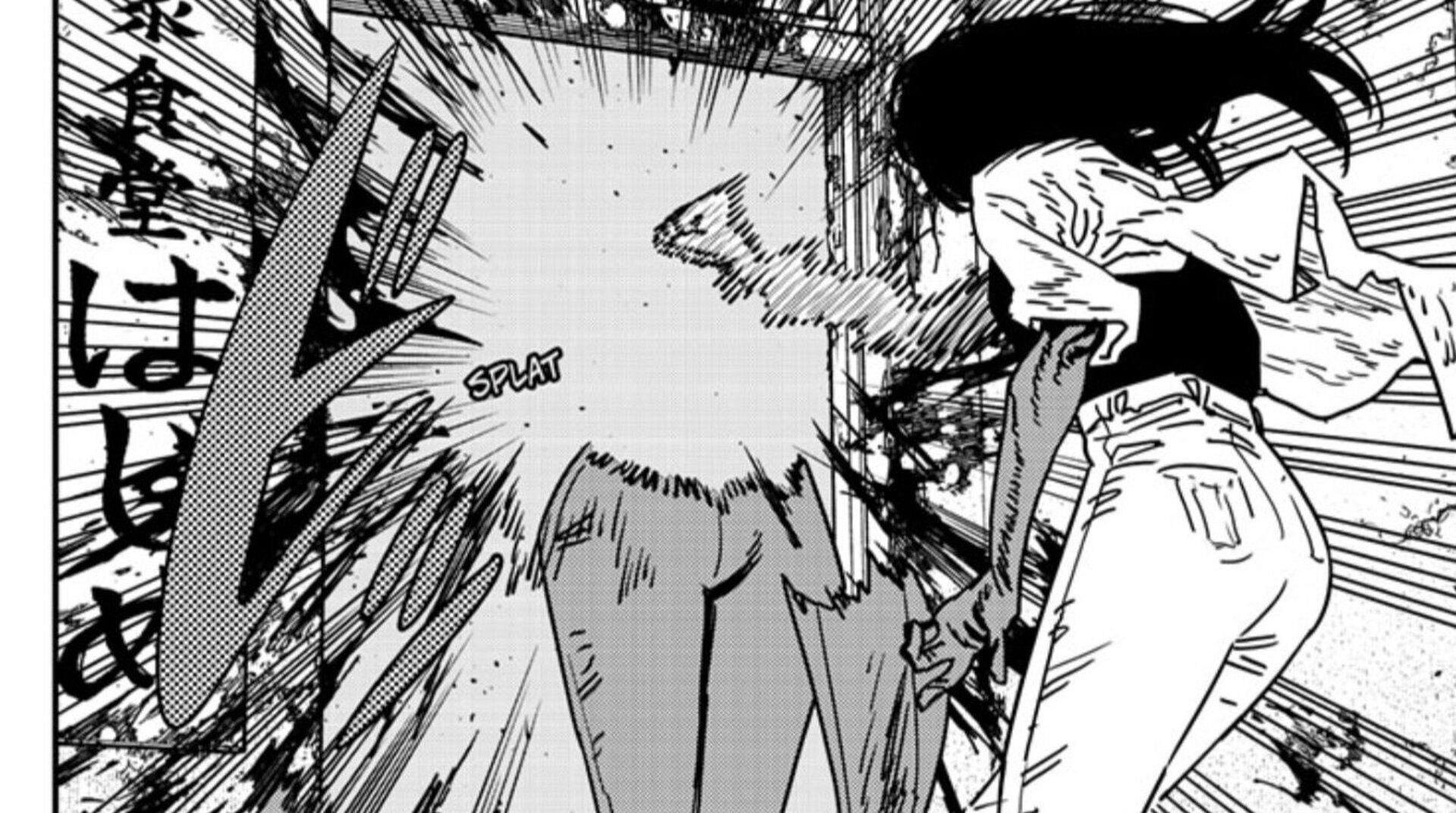 Yoru vs the Falling Devil (Image via Viz Media)